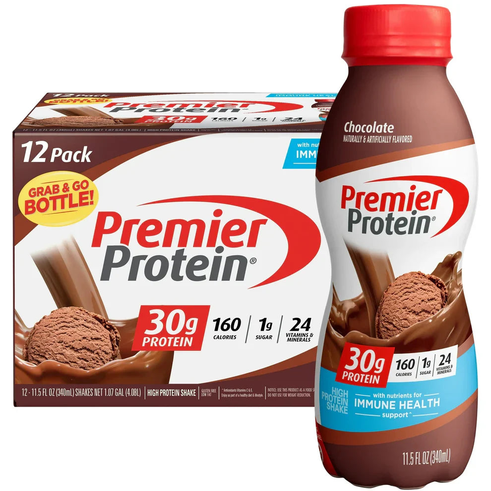 Premier Protein Shake 12 Pack - 30g Protein