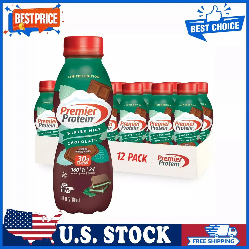 Premier Protein Shake 12 Pack - 30g Protein